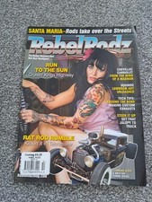 Rebel Rodz Magazine - October 2011 - Hot Rod Cars - Great Condition