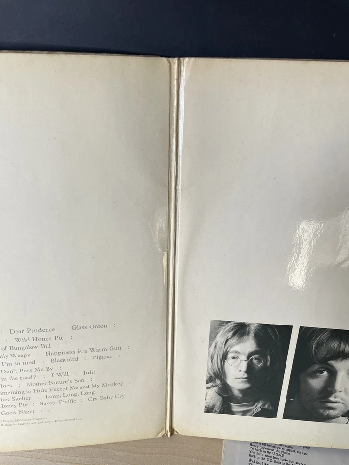 Beatles White Album 1968 Uk Apple 2 x LP Mono Complete Pmc 7067/8. No0125392 - Image 3 of 4