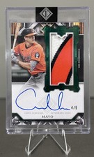 2025 Topps Transcendent - Coby Mayo RC Showcase Patch Emerald Auto /5 - Orioles 