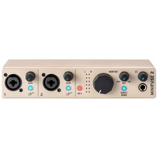 Arturia MiniFuse 2 USB-C Audio Interface - Champagne