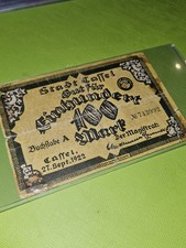 Germany Stadt Cassel 100 Mark Notgeld 1922 Uncertified Ungraded