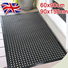 Large Rubber Mats Heavy Duty Ring Matting Entrance Big Safety Workplace Outdoor