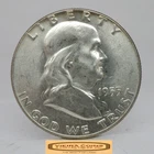 1955 Franklin Half Dollar, 90% Silver - #C59740NQ