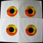 The BEATLES lot of four (4) each original 1964 Capitol pop rock 45's all VG++