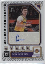 2023-24 Panini Donruss Optic Signature Series Colin Castleton #SS-CST Auto 11qz