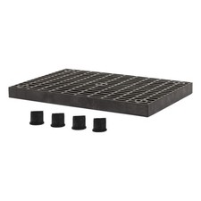 ADD-A-LEVEL A3624BG Work Pltform Base Unit,Stackable,Plastic 1DPC9