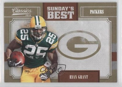 2010 Panini Classics Sunday's Best Gold 52/100 Ryan Grant #7 0b0