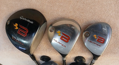 TZ GOLF - TaylorMade MENS TOUR Burner B 9.5* Driver, B 15* 3W, 19