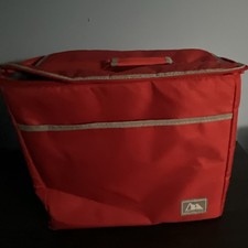 Red Insulated arctic zone  Bag with Thermal Lining, Reusable Thermal Insulation