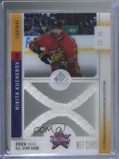 2024 Upper Deck SP Game Used All-Star Net Cord Relics 31/35 Nikita Kucherov 1m2e