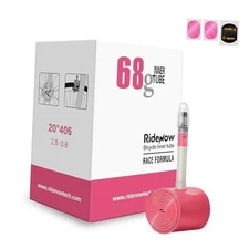 RideNow Fat Tire Bike Inner Tubes 1-Pack, 20"/24"/29" 20"/406/2.8-3.8-1Pack