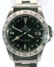 Rolex Explorer II 1655 'Albino Freccione' Vintage Steel Mens Watch W/Papers