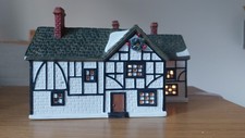 Victoria Lane Christmas Lit Victorian House Decoration Festive