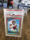 2018 Panini Donruss Optic Baker Mayfield Red Yellow Rated Rookie Prizm RC PSA 10