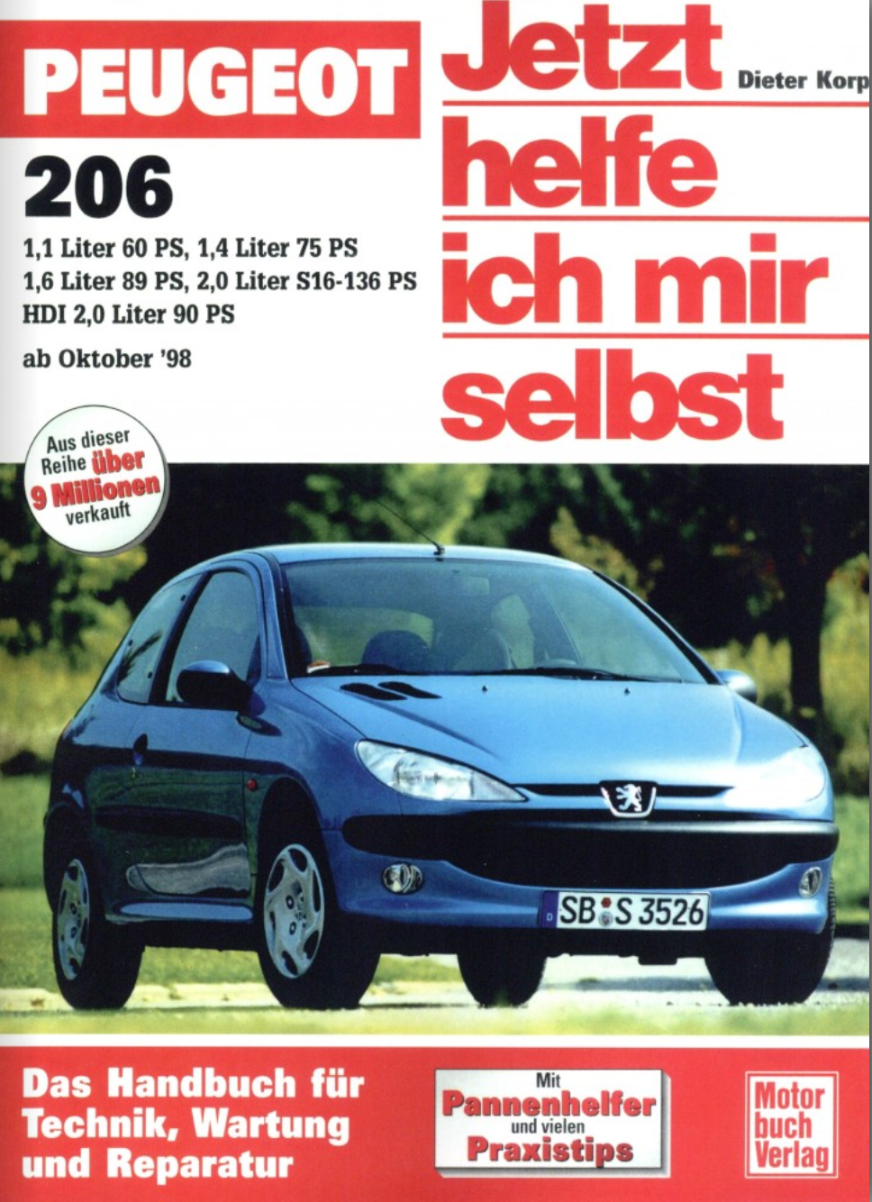 Peugeot 206 (1998-2003) Reparaturanleitung Jetzt helfe ich mir selbst 215