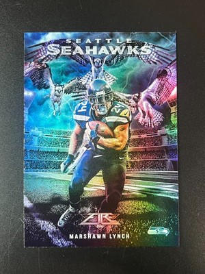 2015 Topps Fire Marshawn Lynch Into the Wild #ITW-ML Seahawks