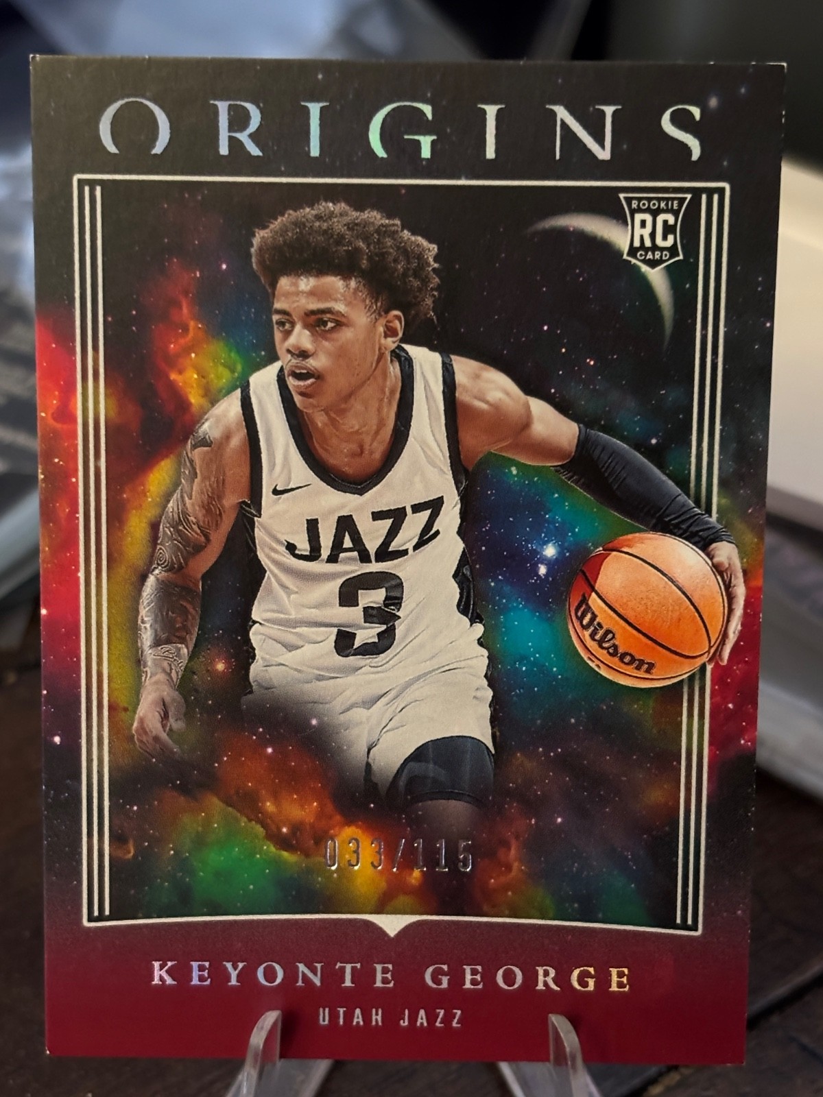 2023-24 Panini Origins Maroon #80 Keyonte George 33/115