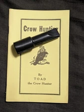 Original TOAD brand Crow Call Made in Lamar Missouri, With Original booklet