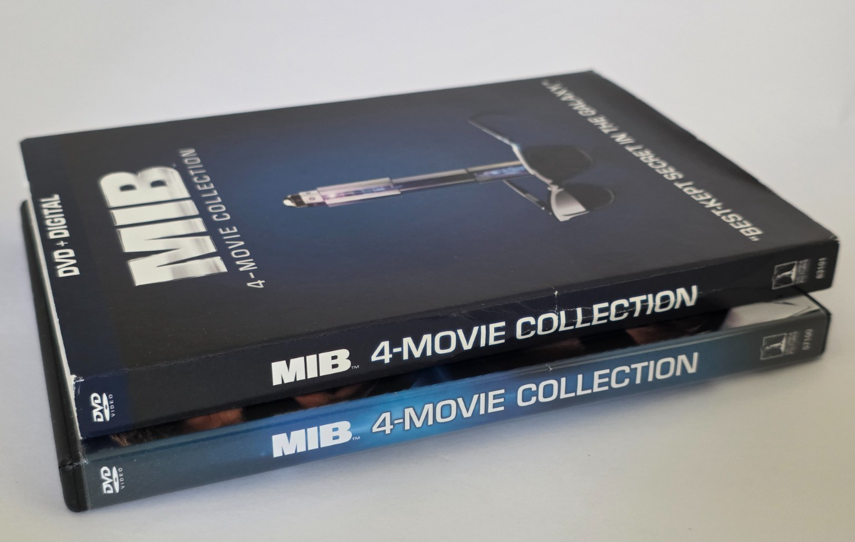 MIB 4 Movie Collection Men In Black DVD W/ Rare Slipcover | eBay