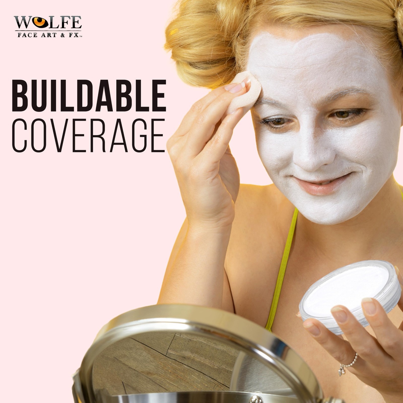 Wolfe F/X Essential Colors Face Paint - White (30 gm)