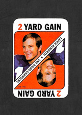 1971 TOPPS GAME FOOTBALL SET-BREAK 48 LANCE ALWORTH SAN DIEGO CHARGERS HOF EX