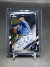 2021 Topps Chrome Rookie Autographs Tyler Zuber Auto Royals #RA-TZ