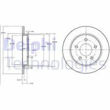 Disque de frein Ford GRANADA