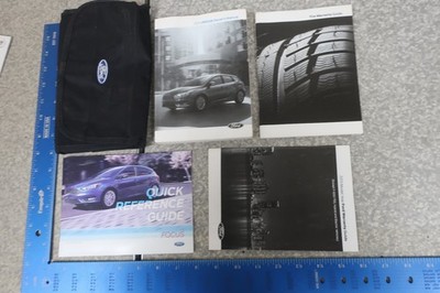 Ford Focus 2015 Owner's Manual Book Set 15 Free Shipping OEM OM6