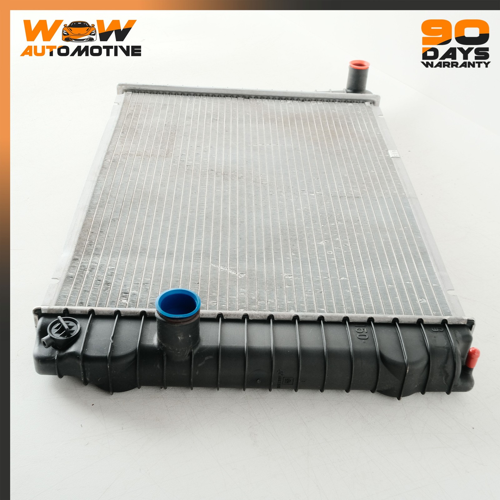 90-96 CHEVROLET CORVETTE C4 5.7L V8 FRONT ENGINE COOLING RADIATOR ASSEMBLY OEM