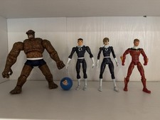 Marvel Legends Toy Biz Fantastic Four 4 Mr Invisible Woman Human Torch Thing