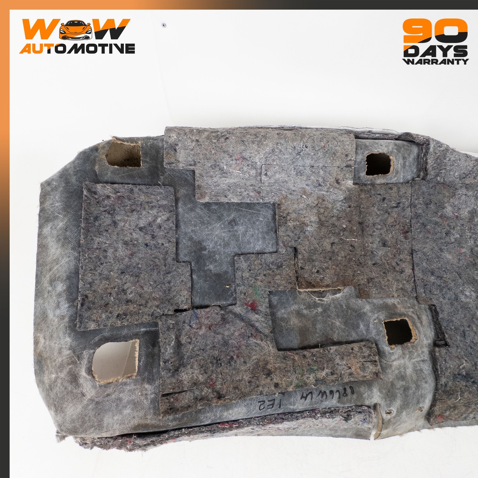05-12 CHEVROLET CORVETTE C6 FRONT LEFT DRIVER SIDE FLOOR CARPET PANEL BEIGE OEM