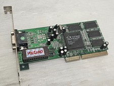 S3 Trio 3D/2X, 8MB, AGP 2x, VGA, Volcano, VINTAGE VIDEO CARD - WORKING 