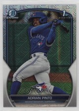 2023 Bowman Chrome Prospects Mega Box Mojo Refractor Adrian Pinto #BCP-250 0x4h