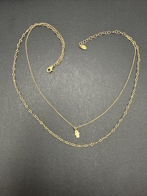 Alwand Vahan Av signierte 925 Sterlingsilber Halskette 14'' 2,7 g J18a