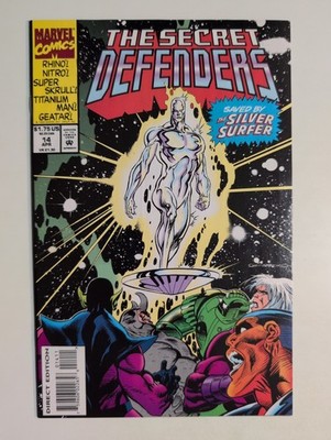 Secret Defenders #14 Thanos Comic Book Marvel Comics 1994