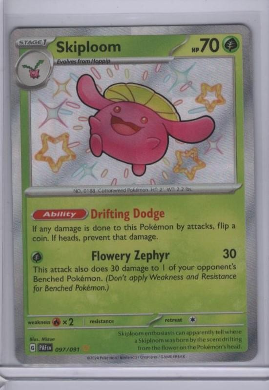 SV: Paldean Fates #097/091 Skiploom