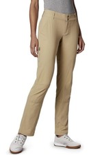 Columbia Womens Saturday Trail Stretch Athletic Pants, British Tan, Size 6