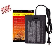 Reptile Heating Pad with Thermostat - Waterproof 8W Mat for Lizard Snake Care