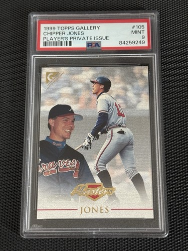 Chipper Jones [Player's Private Issue] #105 1999 Topps Gallery card