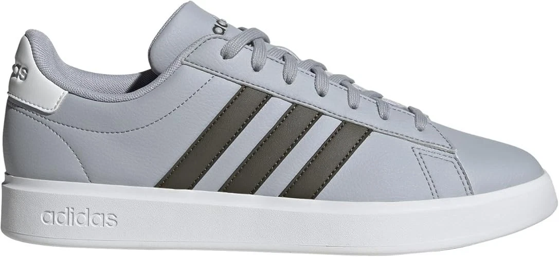 Adidas Grand Court White Silver Metallic for sale | eBay
