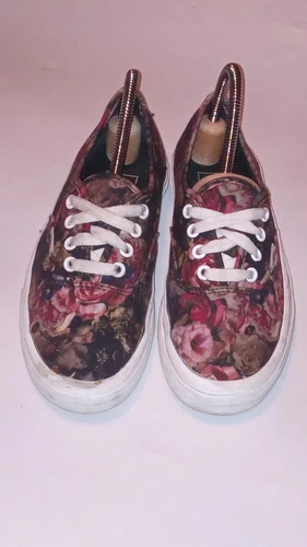 Scarpe stringate VANS Off The Wall Moody rosa floreale donna taglia 7
