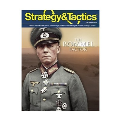 Decision Games Strategy & Tactics #300 w/Desert Fox Deluxe Mag VG+