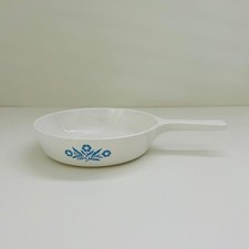 CORNING WARE Blue Cornflower Pattern P-83-B Skillet Saucepan Baking Dish