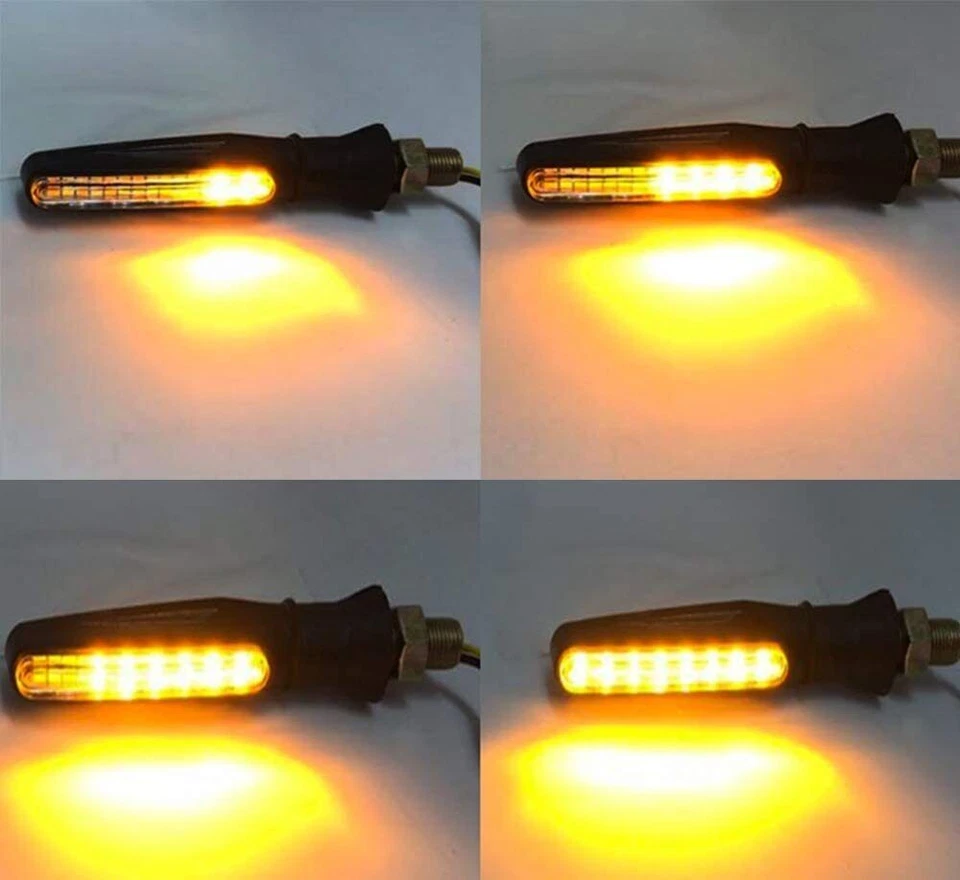 2x LED Turn Signals for Suzuki GSX250R GSXR1000 GSXR1000R GSXR1000Z GSXS750 - Image 4 of 4