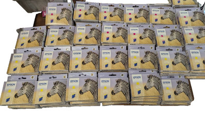 143x Orig. Epson T0743 T0744 Set Satz Multipack in OVP f. CX4080 NEU