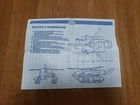 1990 GI Joe Blueprint - Iron Grenadiers Destro's Dominator Vintage Original ARAH