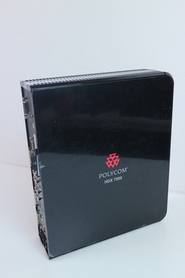 POLYCOM HDX 7000 HD PAL VIDEO CONFERENCING UNIT CODEC CONSOLE ONLY