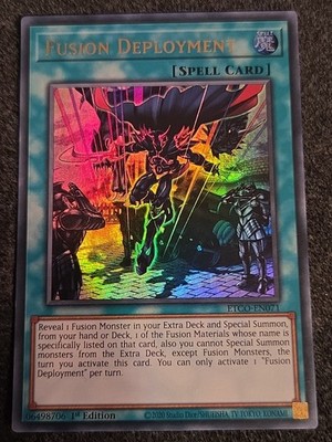 Yugioh Fusion Deployment ETCO-EN071 Ultra Rare 1st Ed LP