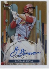 2025 Topps Finest Gold Refractor 4/50 Brendan Donovan #FA-BD Auto k4s