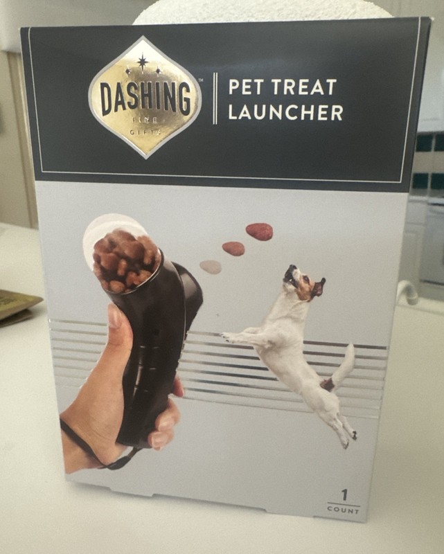 (5) x Holiday Time Pet Treat Launcher Fun Way to Reward Your Pet Cat Dog